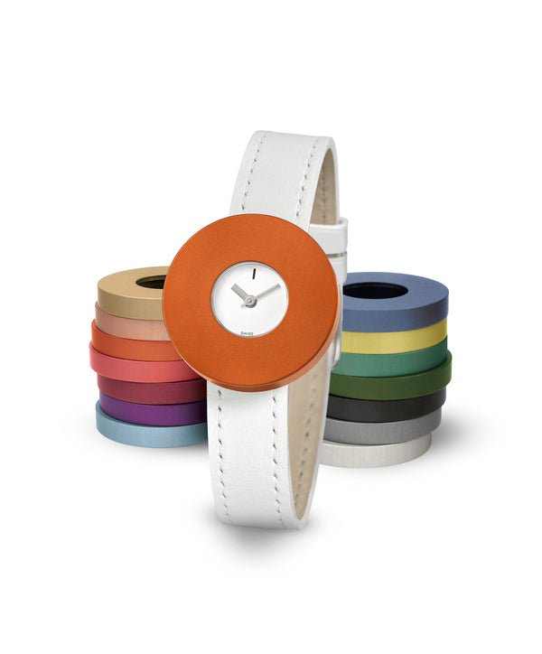 Vignelli MV Small (including 3 coloured rings)